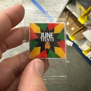 Amazon Juneteenth Peccy Pin